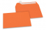 114 x 162 mm -  Oranje gekleurde papieren enveloppen  | Enveloppenland.be