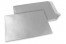 229 x 324 mm - Zilver metallic gekleurde papieren enveloppen  | Enveloppenland.be