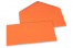 Wenskaart enveloppen gekleurd - oranje, 110 x 220 mm | Enveloppenland.be