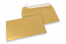 162 x 229 mm - Goud metallic gekleurde enveloppen papier | Enveloppenland.be