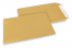 229 x 324 mm - Goud metallic gekleurde enveloppen papier | Enveloppenland.be