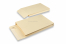 Zakomslagen met blokbodem - 230 x 350 x 40 mm, creme | Enveloppenland.be