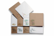 Trouwkaart enveloppen met design